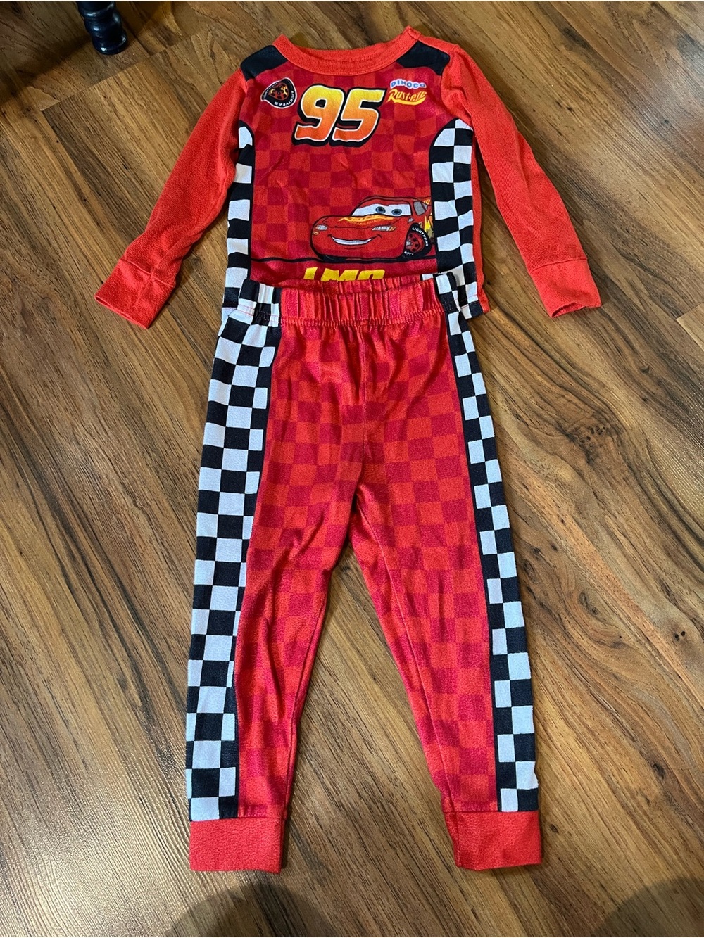 3/$10 Red Lightning McQueen 95 Kids Pajama Set